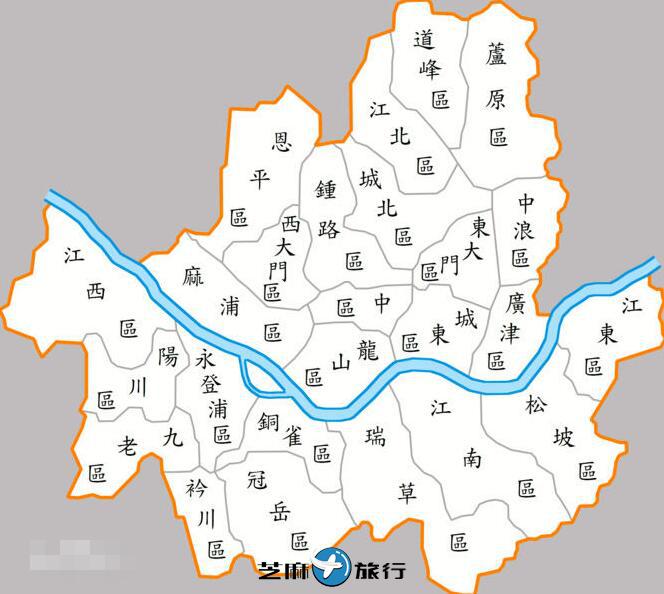 韩国首尔行政区划分