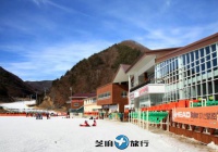 韩国O2度假村滑雪场