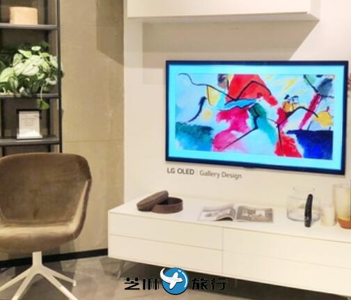 韩国LG电子在香港家具卖场推广GX Gallery电视