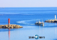 韩国庆尚北道浦项市九龙浦海水浴场